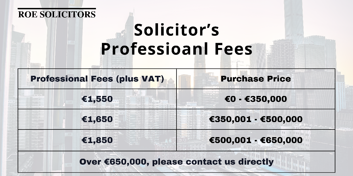 solicitor fees buying a new build house
